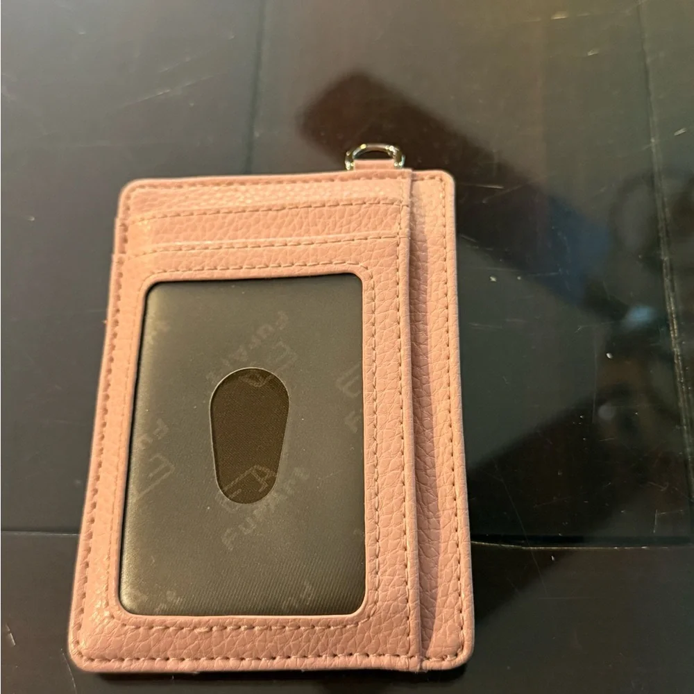 Pink Card Holder RFID blocking - Picture 3 of 4